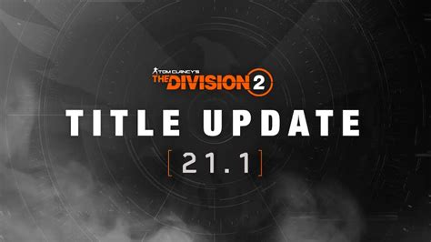 The Division 2 Bringt Fixes Für Manhunt Und Descent In Update 172 Die