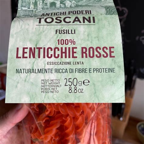 Antichi Poderi Toscani Fusilli Di Lenticchie Rosse Reviews Abillion