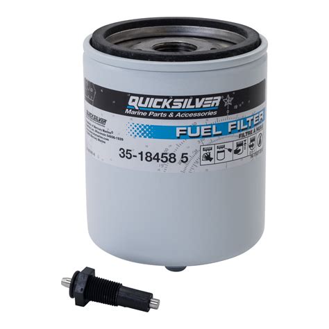 Quicksilver 18458q 3 Mercury Mariner Water Separating Fuel Filter