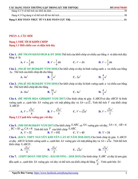 Solution C C D Ng To N Kh I A Di N Th Ng G P Trong K Thi Thptqg Common