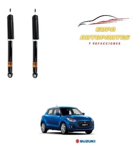 Amortiguadores Traseros Derecho Izquierdo Suzuki Swift