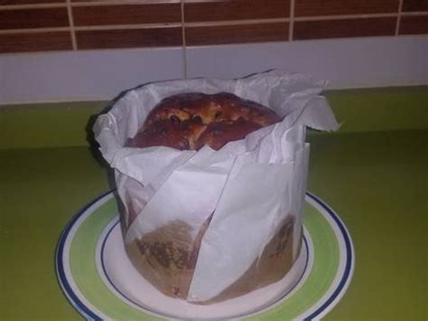 Panettone Con Pepitas De Chocolate Con Thermomix Receta De Asisoyyo