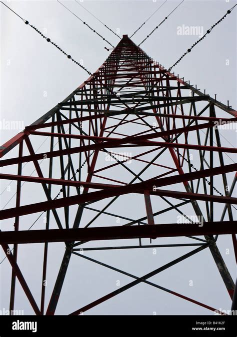 A Radio Antenna Tower Stock Photo Alamy