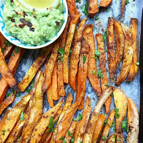 Oven Baked Sweet Potato Fries With Sprinkles Of Vitalityandmore Sweet Potato Fries Baked