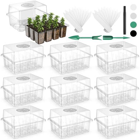 Buy Cells Seed Starter Tray Seedling Trays Vpndiyp Packs Seed