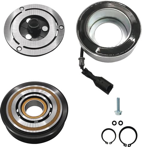 Amazon A C Compressor Clutch Assembly Kit Plate Pulley Bearing