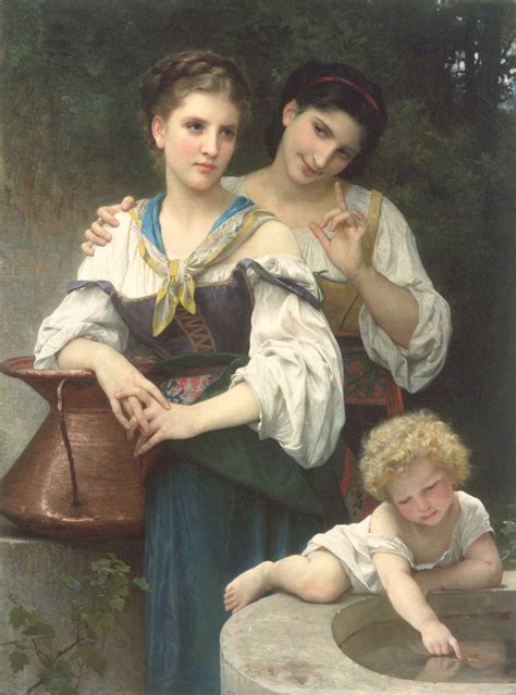 Das Geheimnis Von William Adolphe Bouguereau Kunstdruck