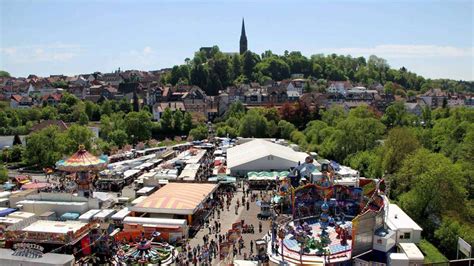 Pfingstmarkt In Frankenberg Das Wetter Spielt Mit