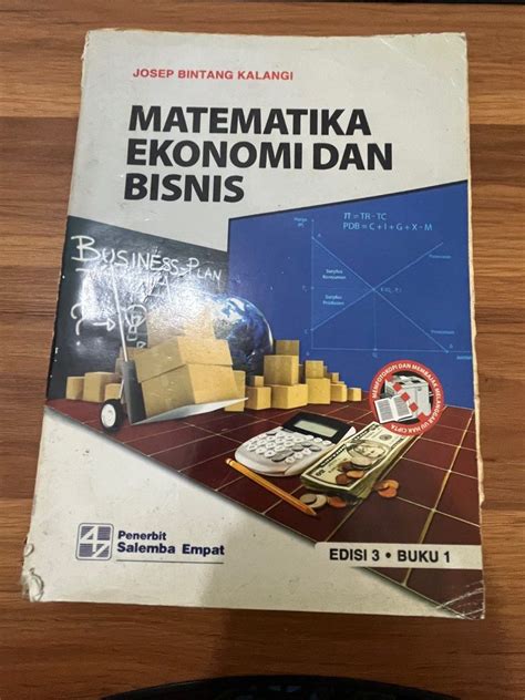 Buku Matematika Ekonomi Dan Bisnis Edisi 3 Buku 1 Buku Alat Tulis