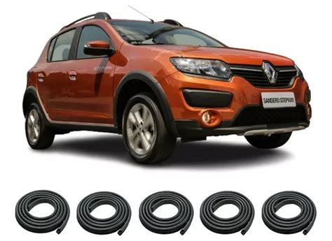 Burletes Renault Sandero Stepway 5 Ptas 2015 Kit 4 Pzs baul Envío gratis