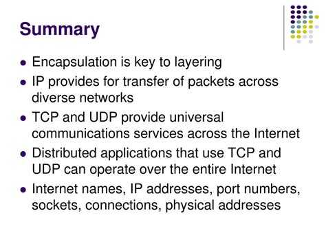 PPT Chapter 2 Applications And Layered Architectures PowerPoint