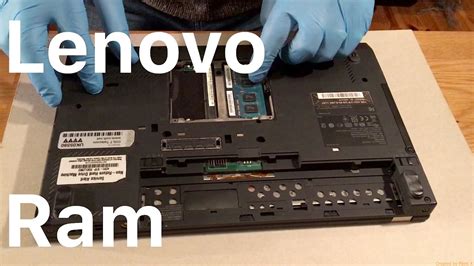 How To Upgrade The Ram In A Lenovo Thinkpad Youtube