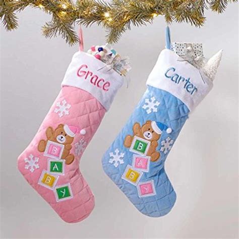 20 Best Baby's First Christmas Stockings - Cute Ideas for Infant Boy and Girl Stockings