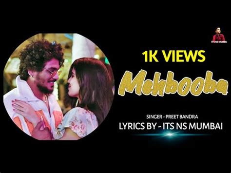 Mehbooba Preet Bandra Official Lyrics Song Lyrics By Its