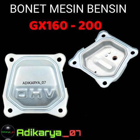 Jual Cylinder Head Cover Bonet Tutup Kop Deksel Mesin Tipe GX160 GX200