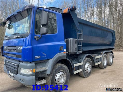 Daf Cf X Manual Full Steel Tipper From Lithuania For