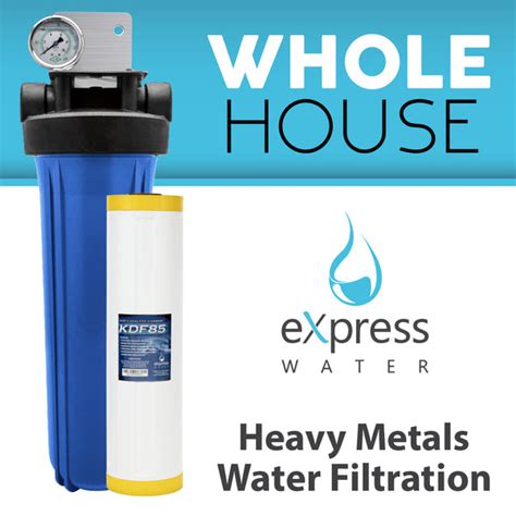 Express Water Whole House Water Filter System Kdf 1 Stage Filtration