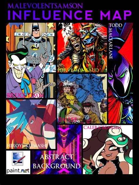 Influence Map By Dncsamsonart On Deviantart