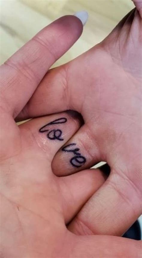 15 Top Cute Soulmate Matching Couple Tattoos To Go For Married Couple