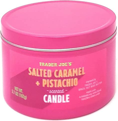 Amazon Trader Joe S Salted Caramel Pistachio Scented Candle Net