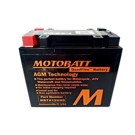 Bateria De Moto Agm Motobatt Mbtx12uhd 14ah 200 Cca Shopee Brasil