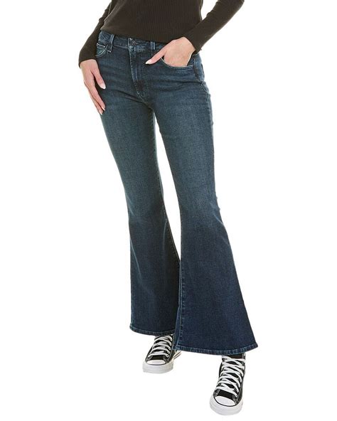 Hudson Jeans Womens Heidi Alma High Rise Flare Jean 32 Blue