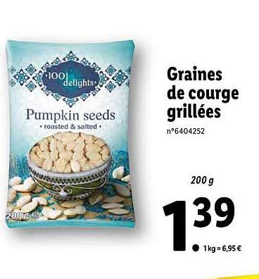 Promo Graines De Courge Grill Es Delights Chez Lidl Icatalogue Fr