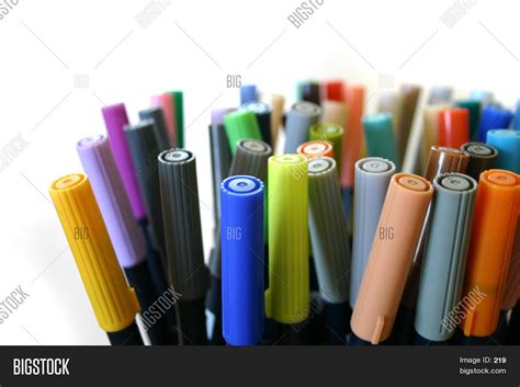 Colorful Pens Image & Photo (Free Trial) | Bigstock
