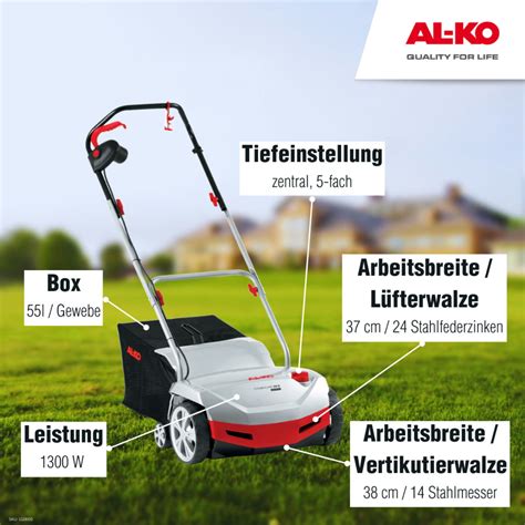 Al Ko Elektro Vertikutierer E Combi Care Comfort Al Ko Gardentech