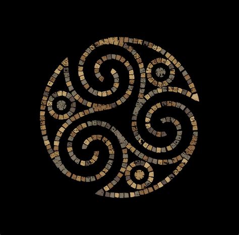 Celtic Trinity Spiral