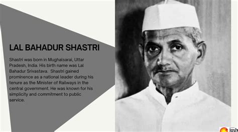 Lal Bahadur Shastri Jayanti - Momslifes