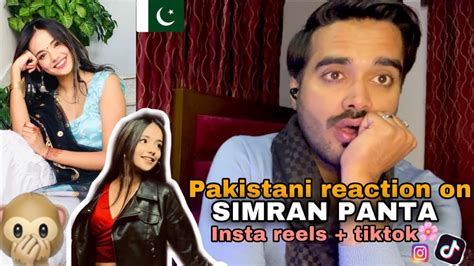 Pakistani Reaction On Simran Panta Nepali Tiktoker Yesaddy Reaction