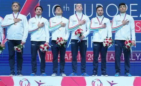 Ginnastica Artistica Europei Antalya 2023 Italia Seconda Nel