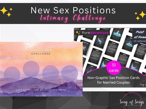 Sex Challenge Tracker Sex Position Game Last Minute Hot Anniversary Gift For Him Intimacy