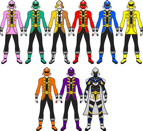 [request] Uchuu Sentai Gokaiger W Extra Rangers By Volt Gokai On