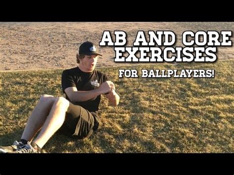 Ab And Core Exercises For Faster Baseball Throwing Velocity YouTube