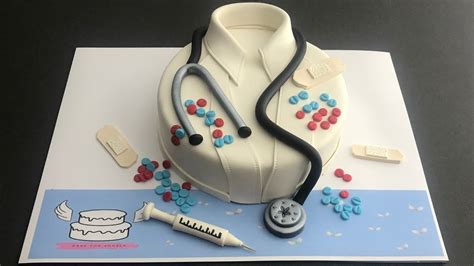 Doctor Scrub With Stethoscope Cake Youtube