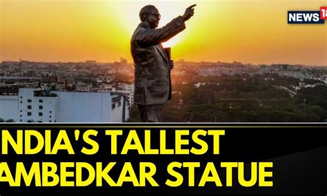 Telangana CM KCR Unveils 125 Ft Tall Ambedkar Statue In Hyderabad