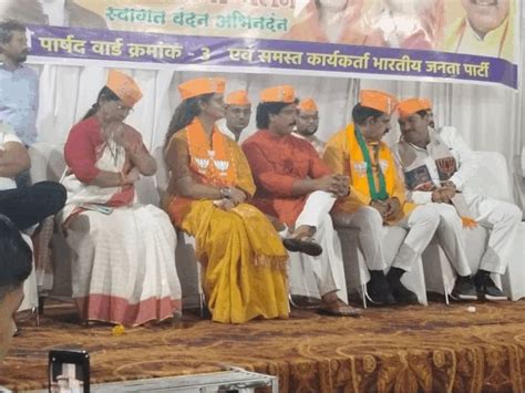 Workers Conference Held In 6 Wards Of Vidhansabha 1 बीजेपी के