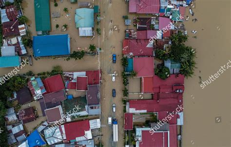 Aerial Photo Shows Flooded Area Affected Editorial Stock Photo - Stock ...