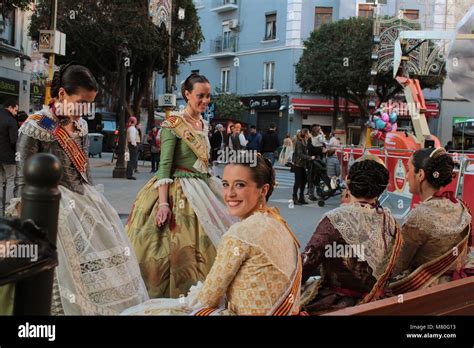 Falleras Valencia Stock Photos Falleras Valencia Stock Images Alamy