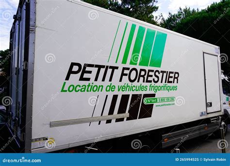 Petit Forestier Van Refrigerated Vehicle Rental Logo Brand and Text ...