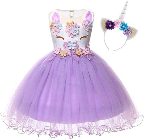 Disfraz Halloween Princesa Beb Nicornio Infantil Ni A Vestido