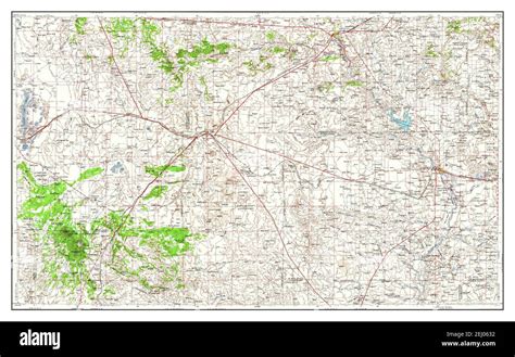 Fort Sumner New Mexico Map 1954 1250000 United States Of America