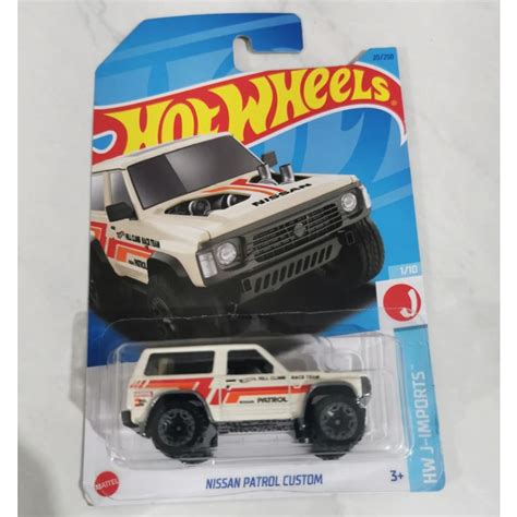 Hot Wheels Nissan Patrol Custom Shopee Brasil