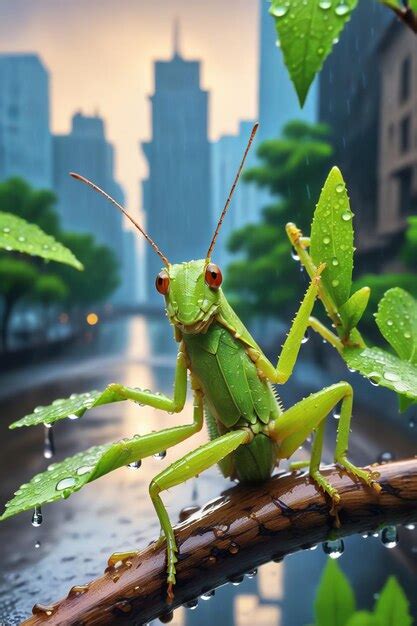 Premium Photo | Grasshopper symbolism