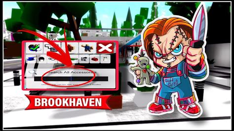 How To Be Chucky Avatar Brookhaven Roblox Youtube