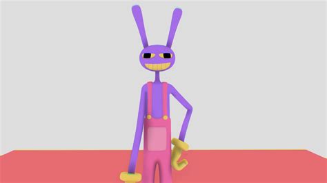 Jax From The Amazing Digital Circus Rigged Download Free 3d