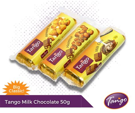 Tango Milk Chocolate 50g/100g - CEED Marketing Corporation