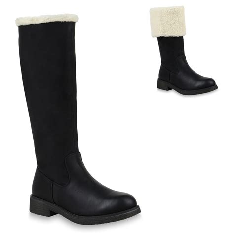 Damen Winterstiefel In Schwarz Online Kaufen